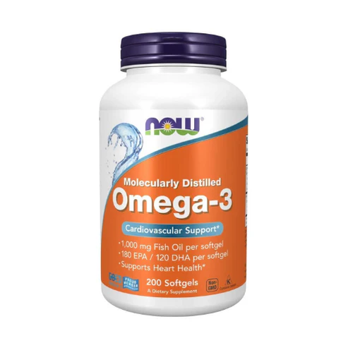 NOW Omega-3 200 Capsules